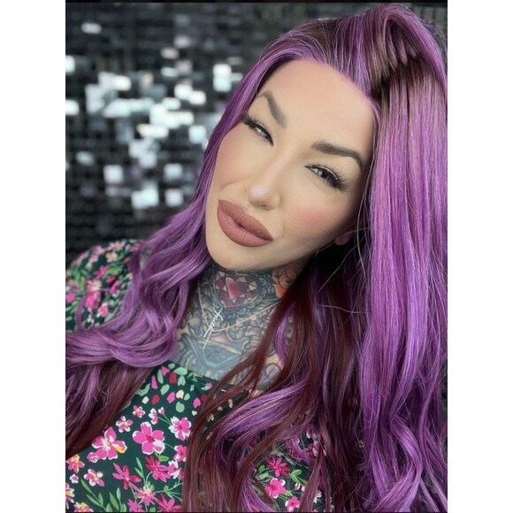 Rebel Gypsy “ Velvet undergoubd” wig luxury monofilament main image 5